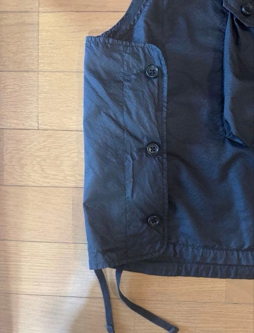 Engineered Garments フロントポケット ナイロンベスト（S）