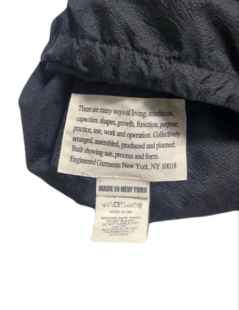 Engineered Garments フロントポケット ナイロンベスト（S）