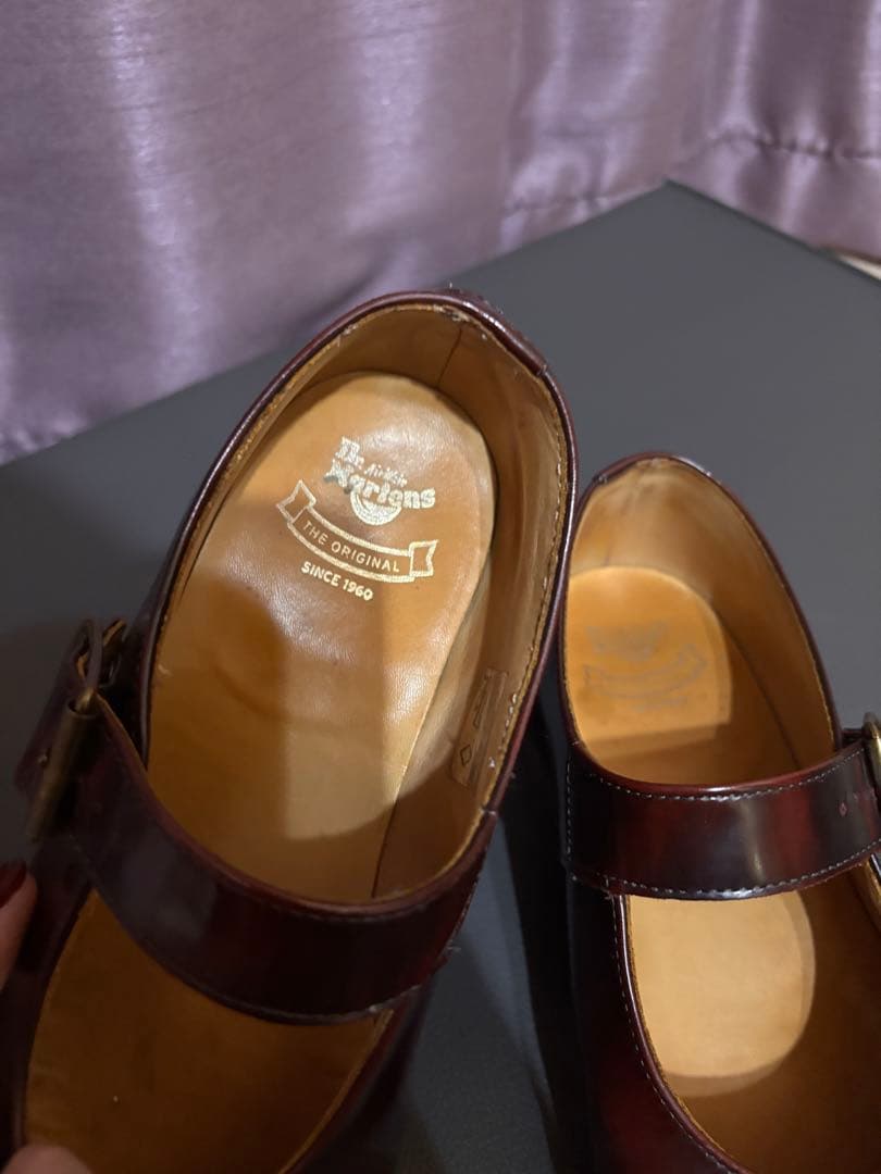 【値下げ不可】ドクターマーチン メリージェーン 24.5cm