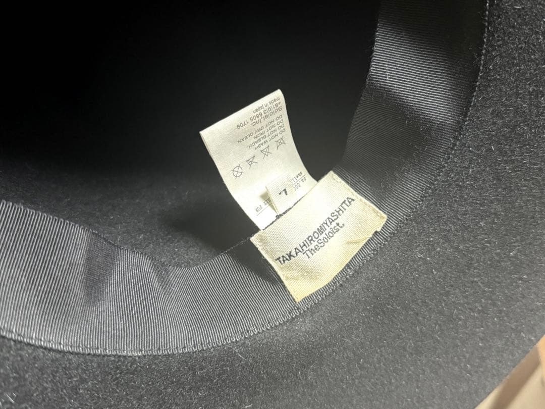 TAKAHIROMIYASHITA The Soloist. フェルトハット