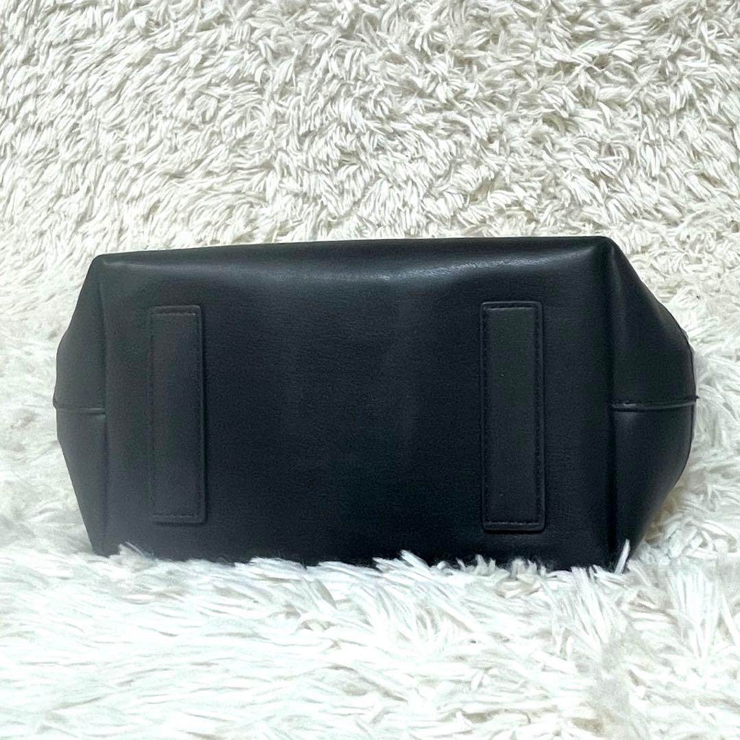 Leilian レリアン カゴバッグ ポーチ付き Disney ミッキー 極美品