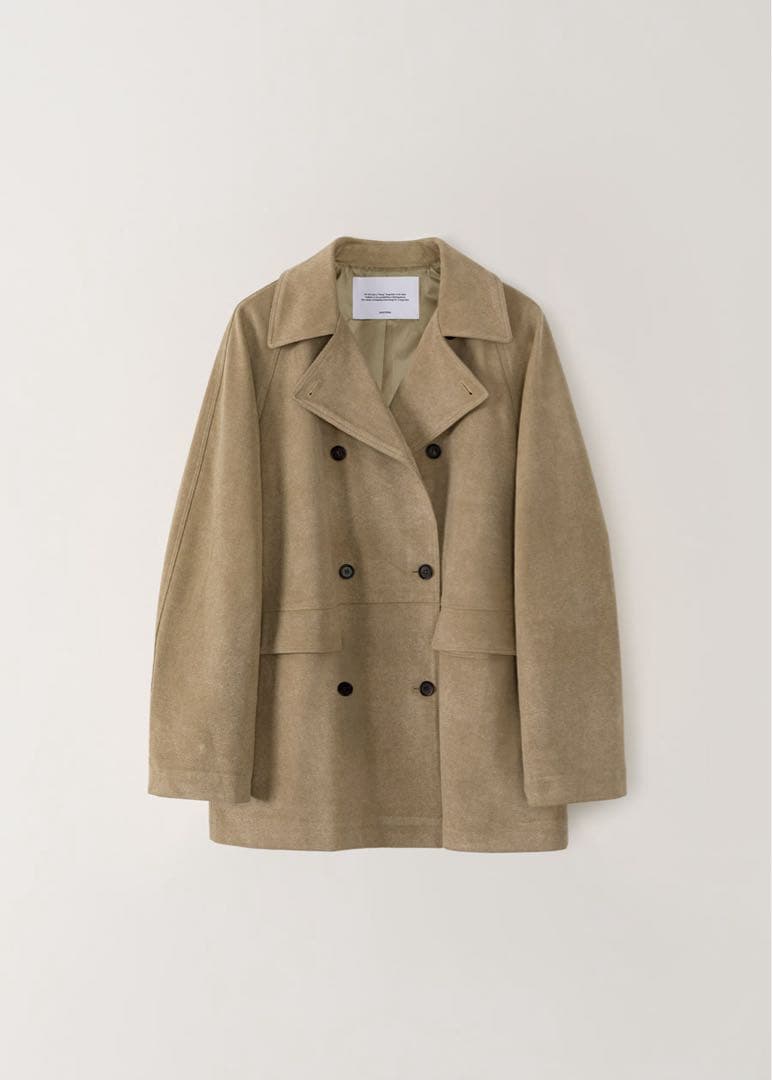Ohotoro double suede jacket ベージュ