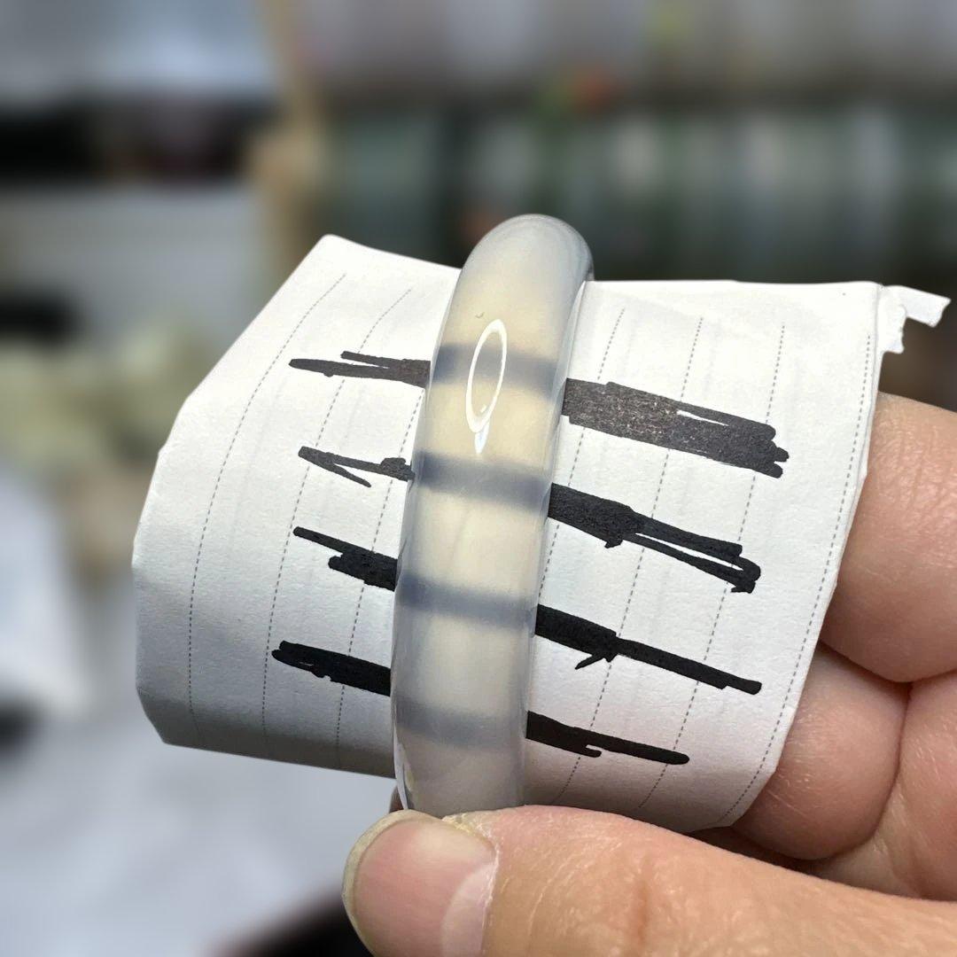 【超高品質】美品瑪瑙バングル54mm+