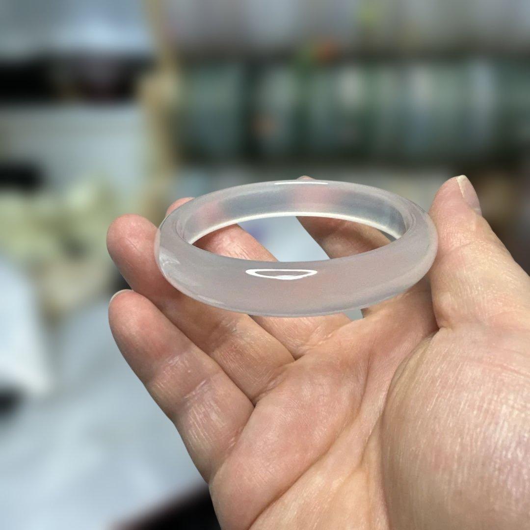 【超高品質】美品瑪瑙バングル54mm+