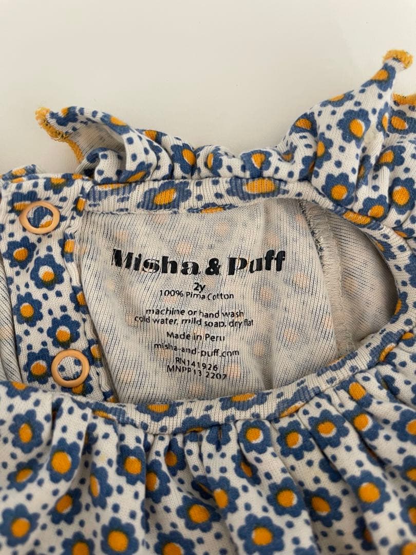 Misha & puff SWEETHEART SHIRT ダブルパロマ 2y