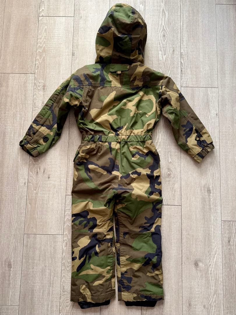 THE NORTH FACE 迷彩 スキーウェア 子ども用 110