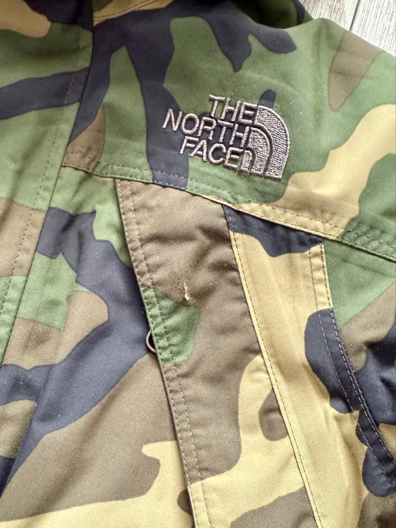 THE NORTH FACE 迷彩 スキーウェア 子ども用 110