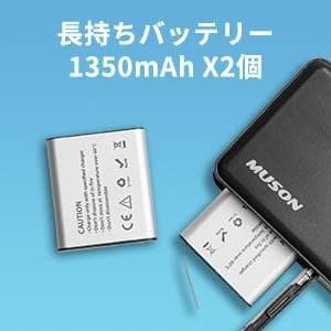 防水アクションカメラ Wi-Fi搭載 170度広角レンズ