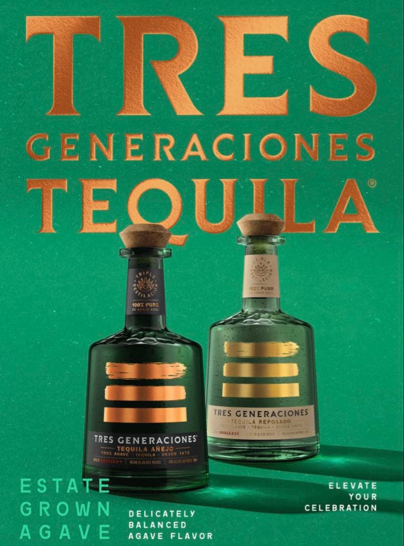 Tres Generaciones テキーラ　アネホ & レポサド セット