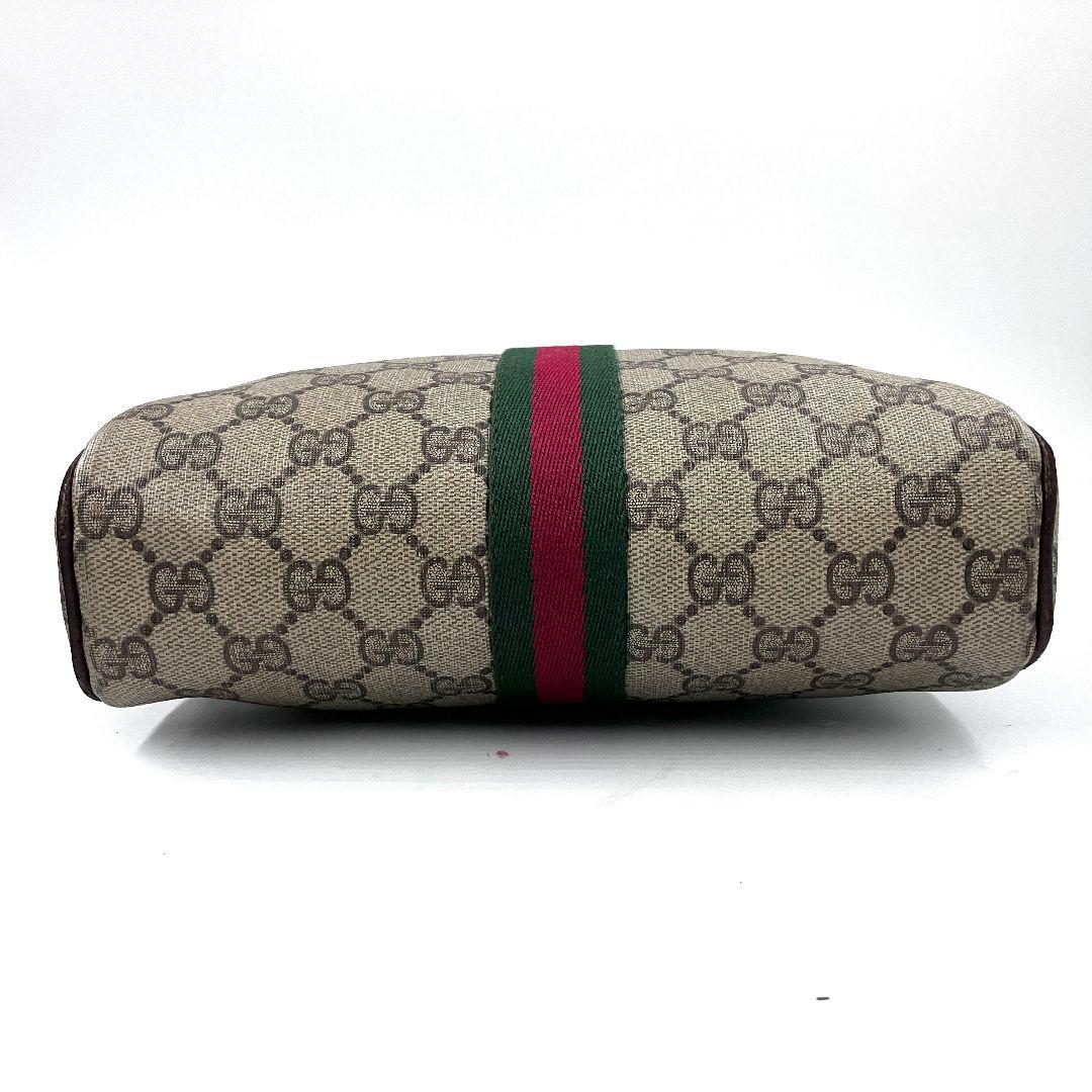 グッチ 3044 オールドグッチ セカンドバッグ シェリー GGスプリーム