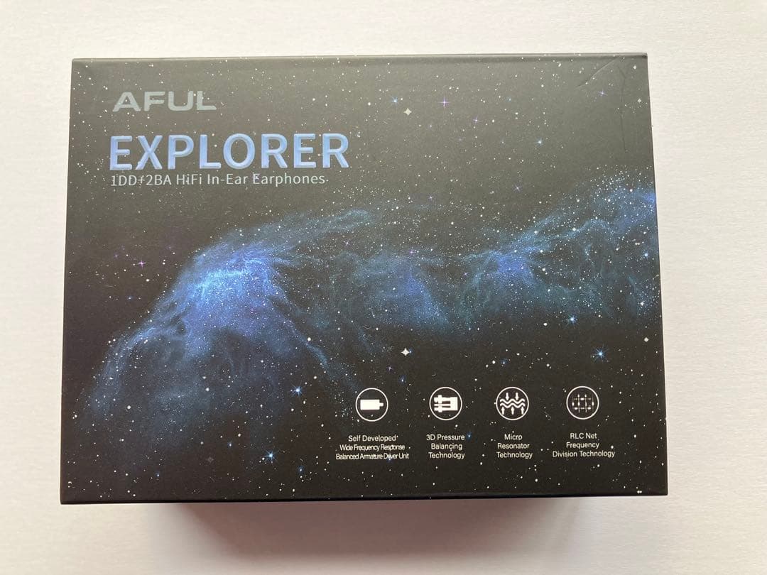 イヤホン AFUL EXPLORER 1DD+2BA 3.5mm