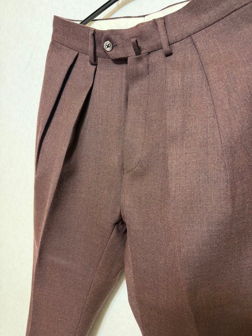 NEAT BOWER ROEBUCK社製生地　2タックトラウザーSTANDARD