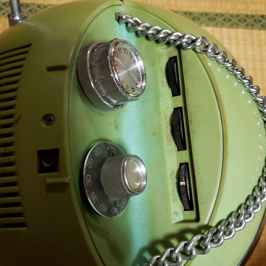 白黒テレビ　レトロ　ジャンク品