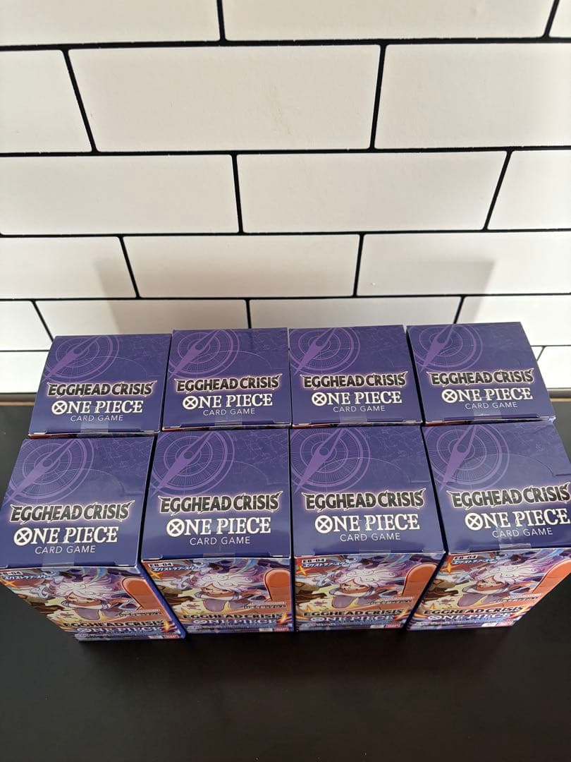 【新品未開封】新弾　ワンピースカード EGGHEAD CRISIS セット