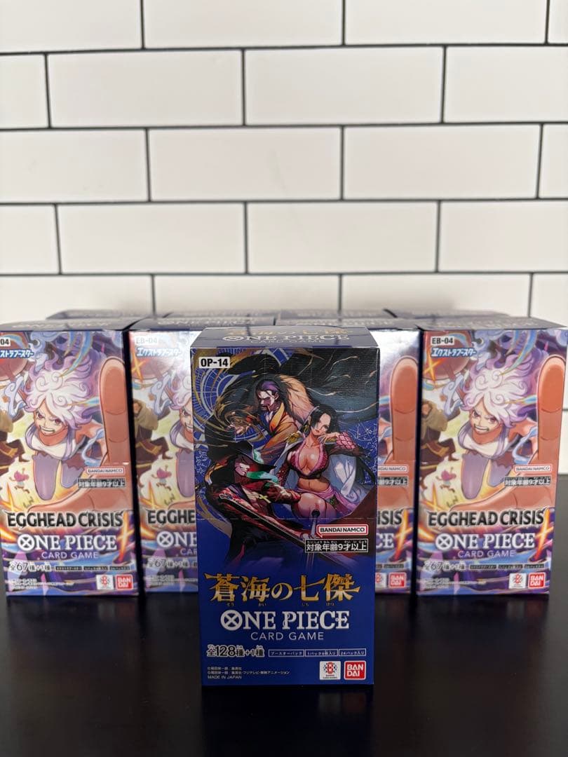 【新品未開封】新弾　ワンピースカード EGGHEAD CRISIS セット