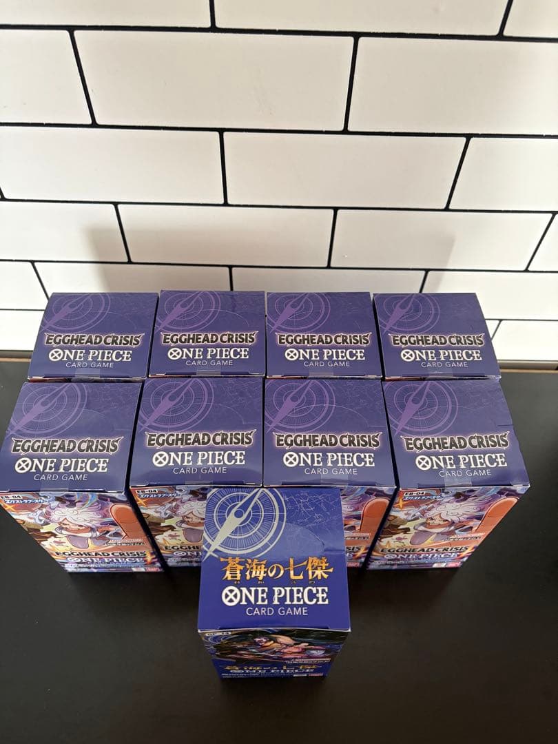 【新品未開封】新弾　ワンピースカード EGGHEAD CRISIS セット