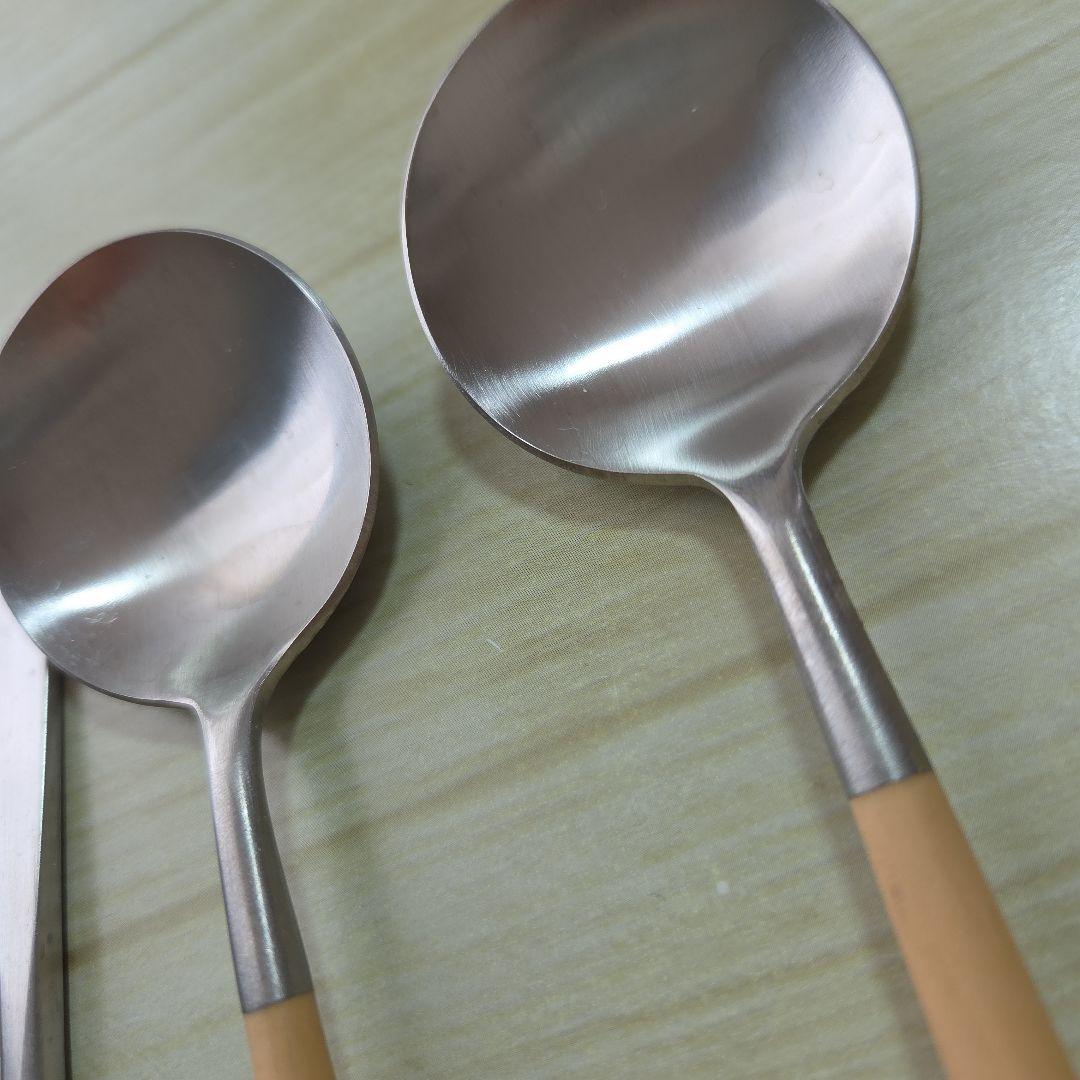 クチポール カトラリーセット 6点　ベージュ