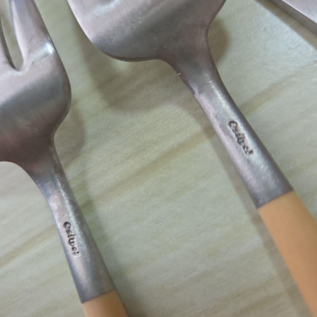 クチポール カトラリーセット 6点　ベージュ