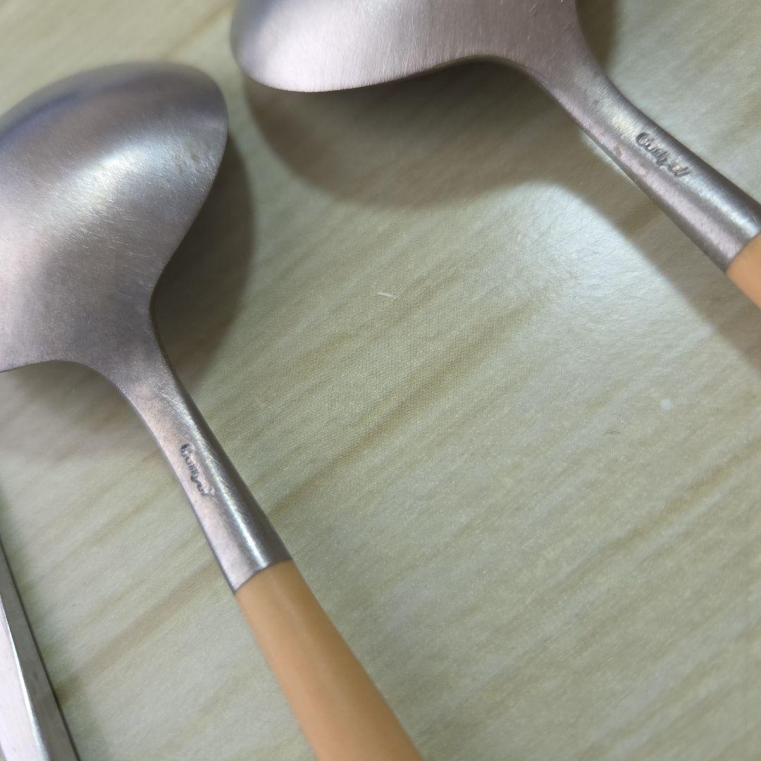 クチポール カトラリーセット 6点　ベージュ