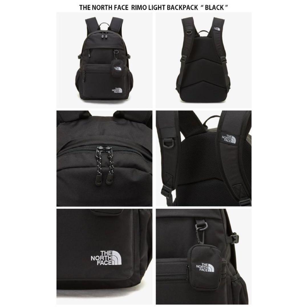 ノースフェイスRIMO LIGHT BACKPACKリュック黒新品　韓国　限定