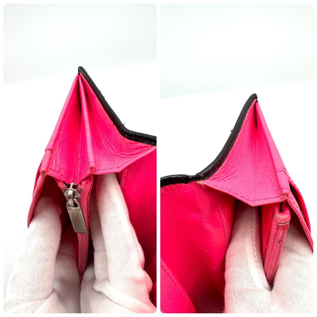 CHANEL シャネル カンボンライン ココマーク マトラッセ ラムスキン