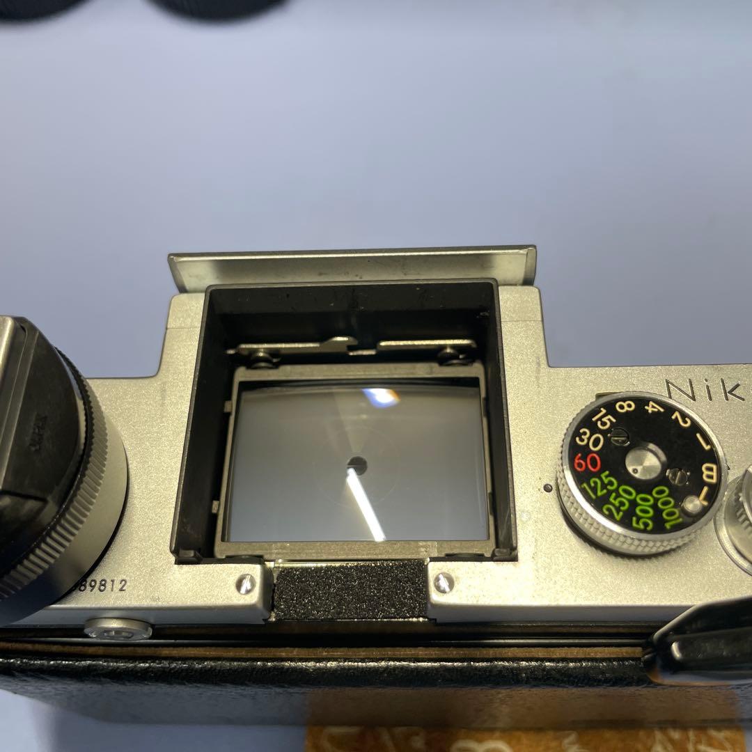 緊急処分綺麗なNikon F(富士山三角ファインダー)／作例あり