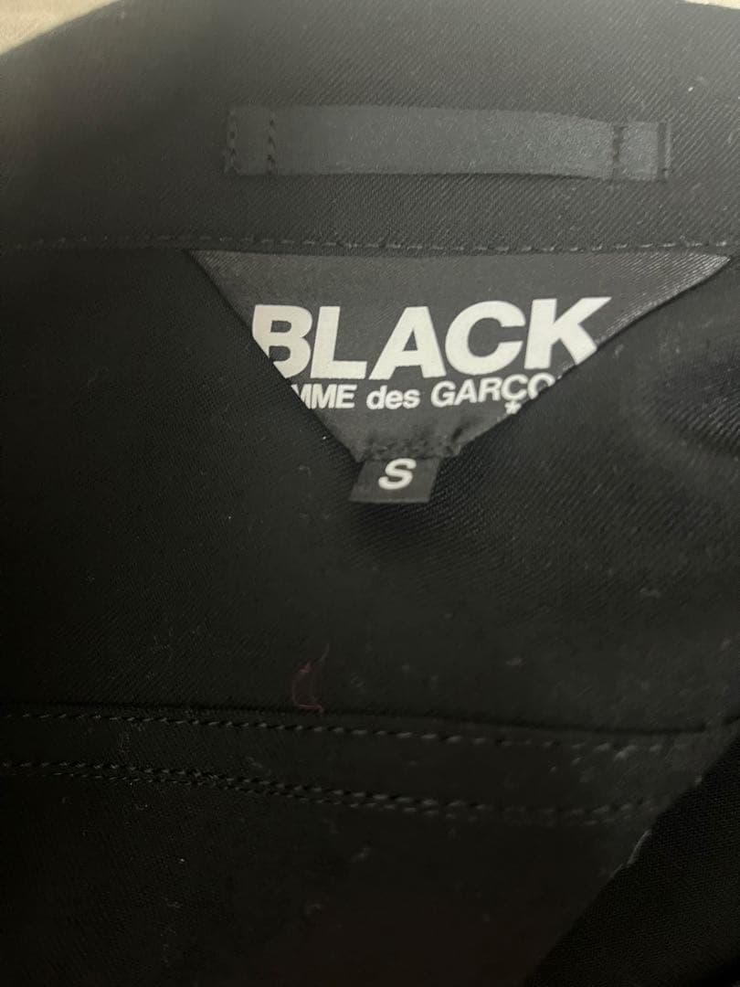 ギャルソンBLACK ボタンカラージャケット