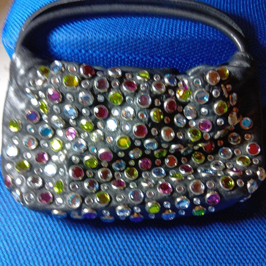 SONIA RYKIEL 黒パーティーバック