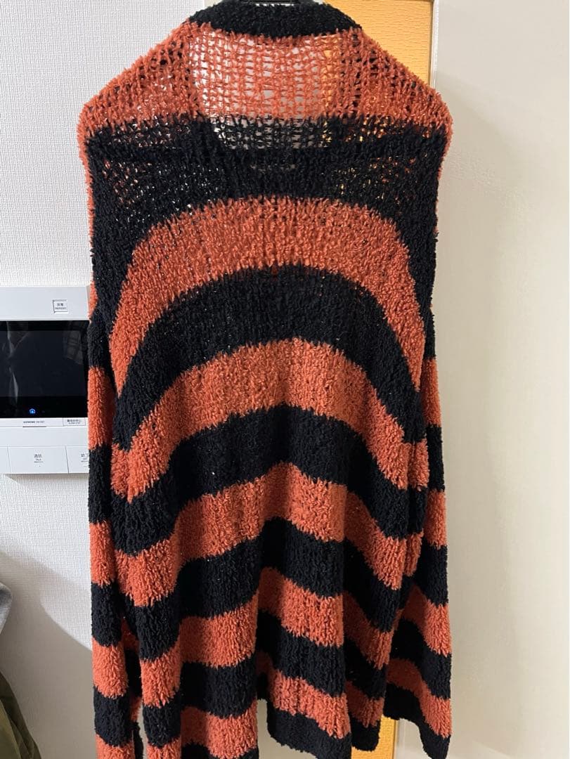 lad musician アルパカボーダーニット