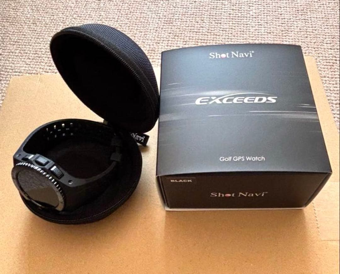 最終値下げ ShotNavi EXCEEDS ゴルフGPSウォッチ ショットナビ