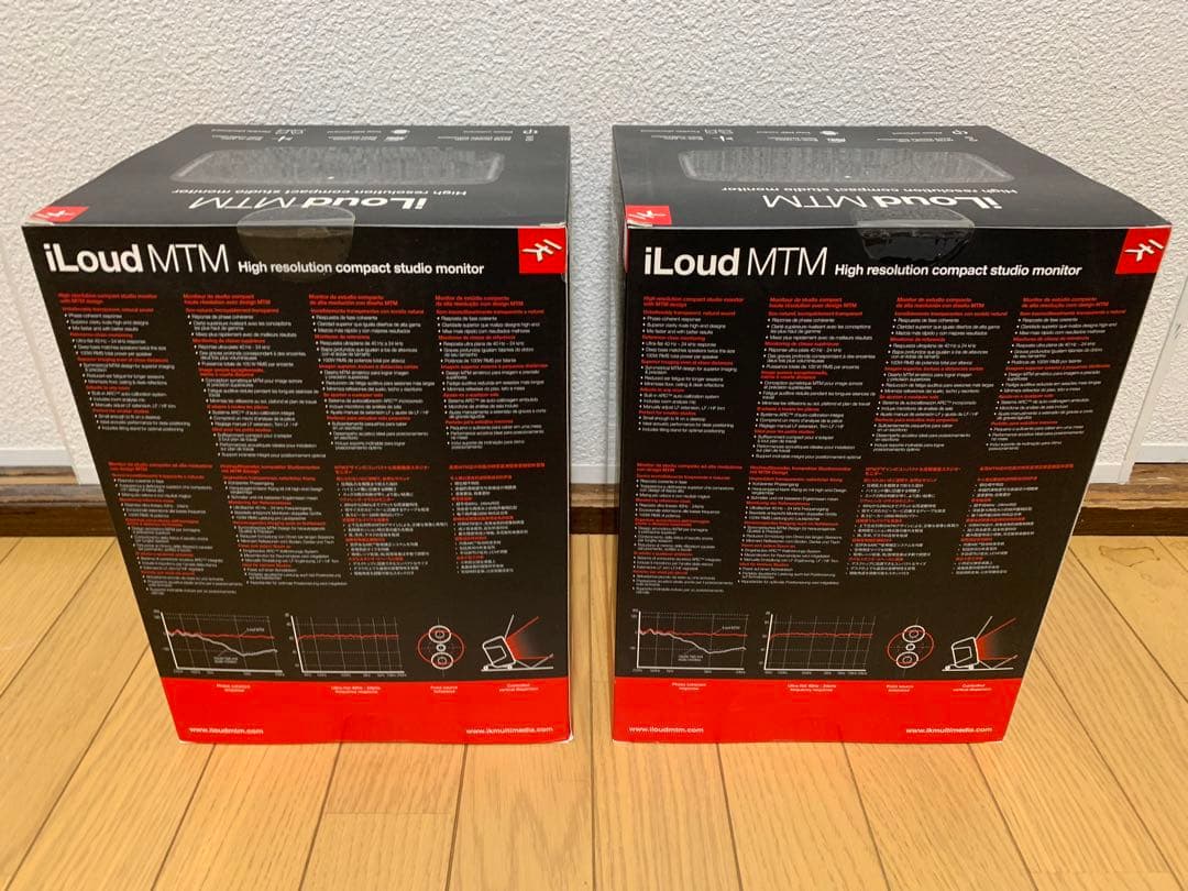新品 iLoud MTM ペア IK Multimedia モニタースピーカー