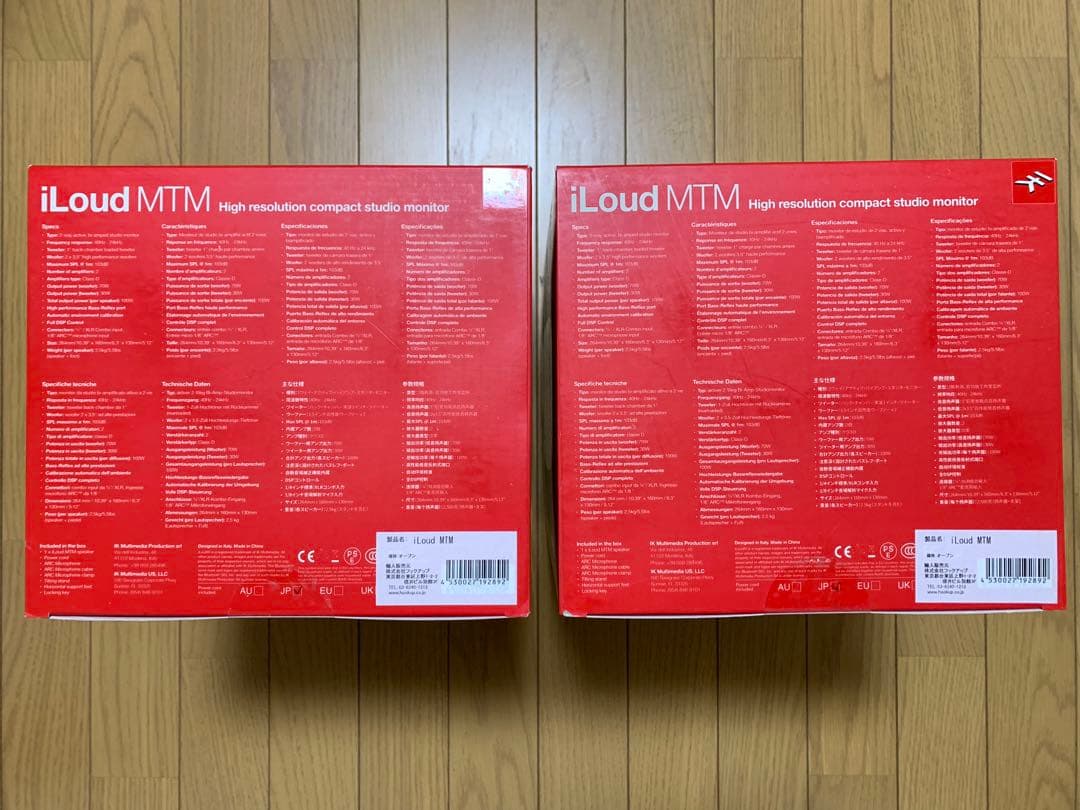 新品 iLoud MTM ペア IK Multimedia モニタースピーカー