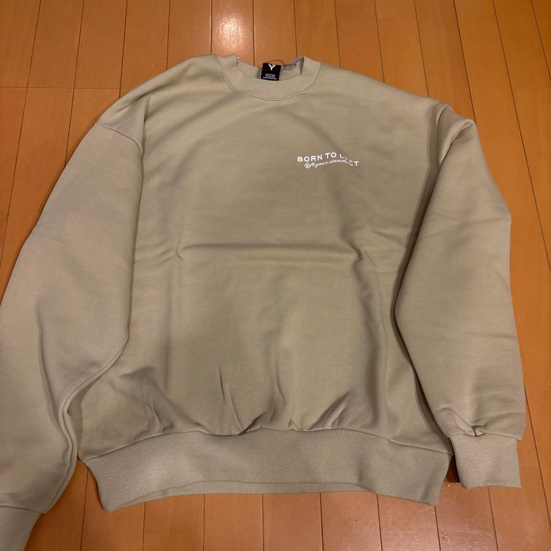 LYFT リフト スウェット トレーナー ベージュ Mサイズ 新品 タグ付き