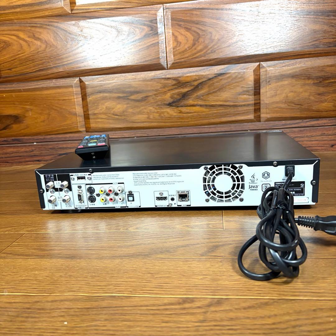 東芝 TOSHIBA 1TB ブルーレイレコーダー RD-BZ810 リモコン付