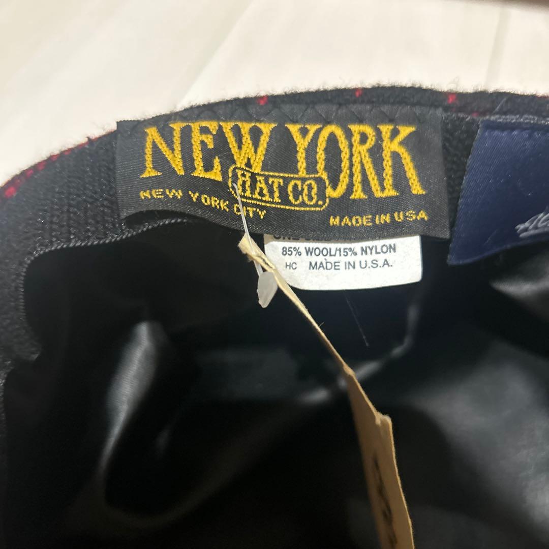 ニューヨークハット　Alvar ウール チェック柄 ベレー帽