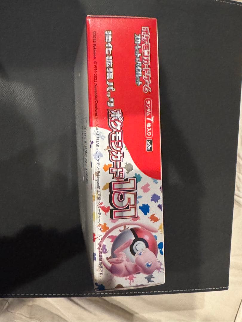 151 シュリンク付き box 新品未開封　ポケモンカードゲーム　即日発送