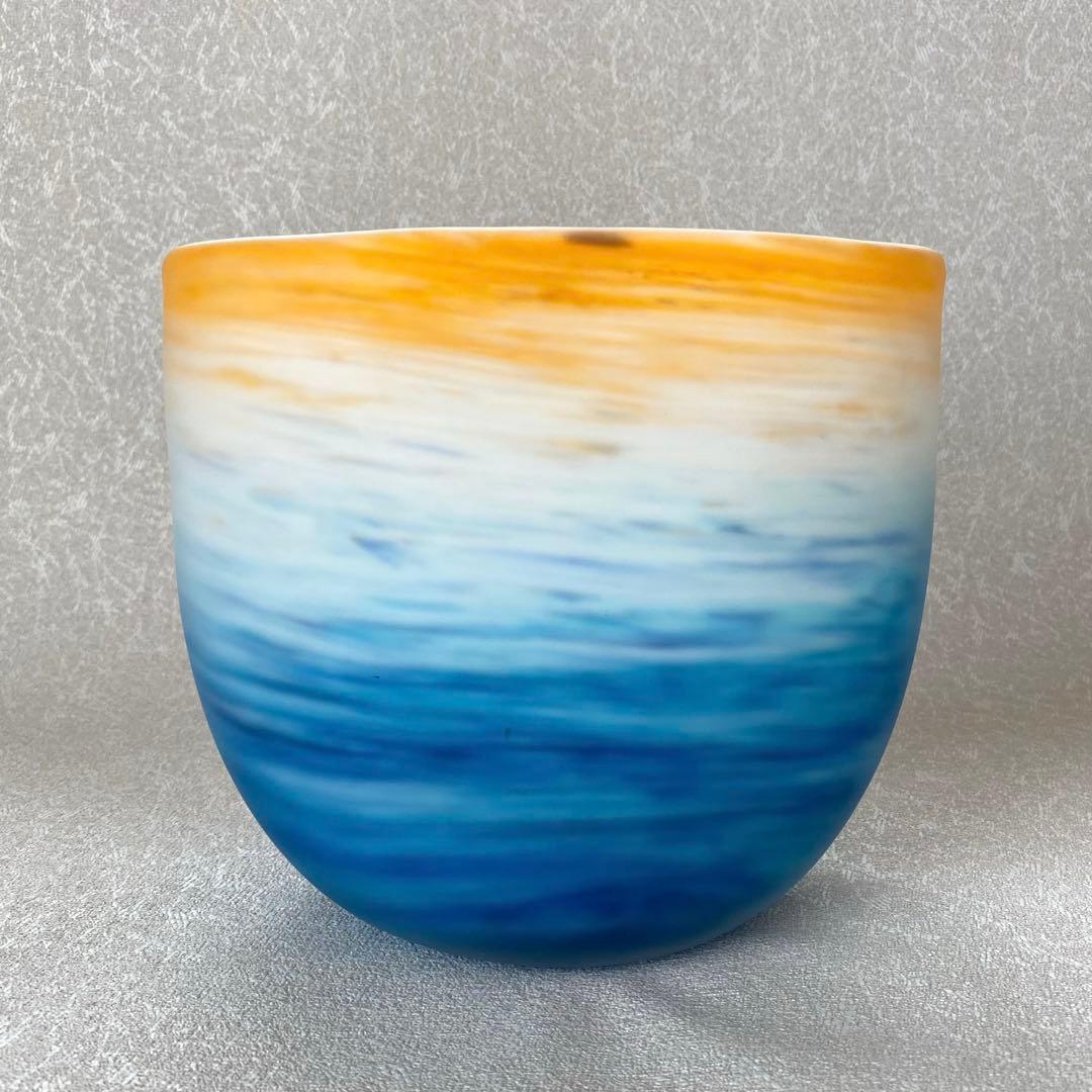 岩田久利 『 朝の海 』 花瓶 花器 フラワーベース