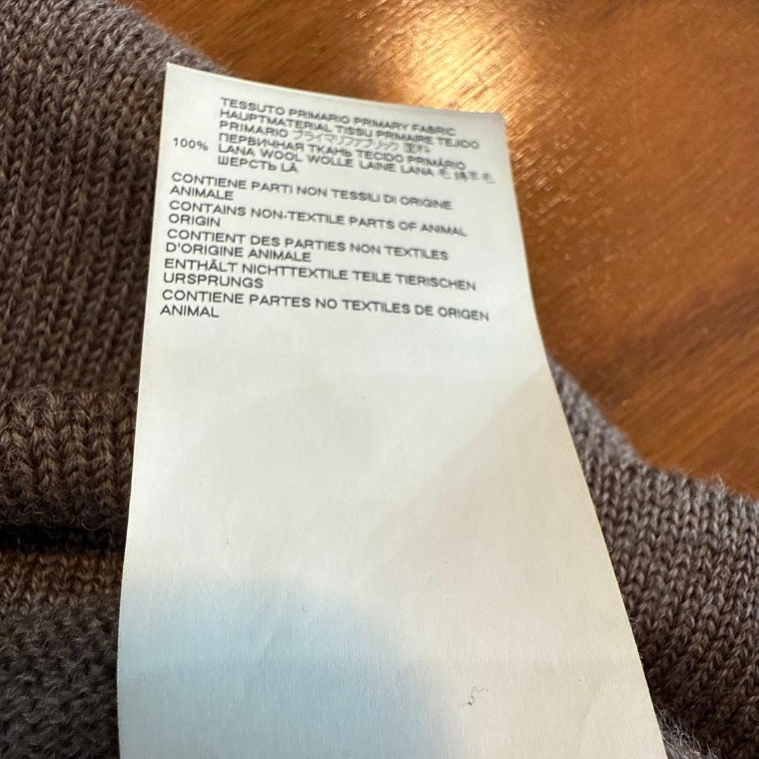 メゾンマルジェラ　タートルネックセーター　エルボーパッチ