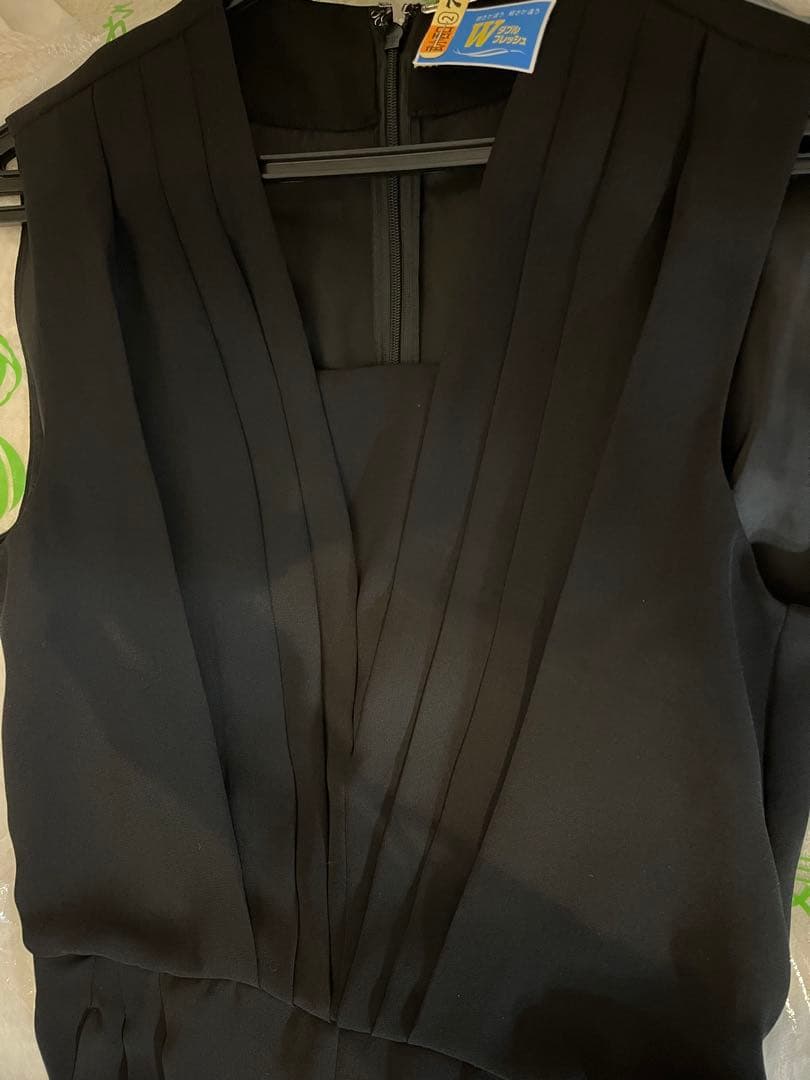 AIMER ブラック オールインワン　ドレス