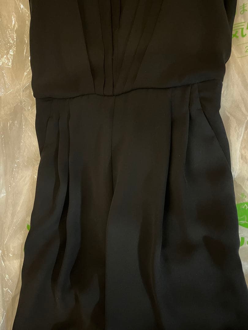 AIMER ブラック オールインワン　ドレス