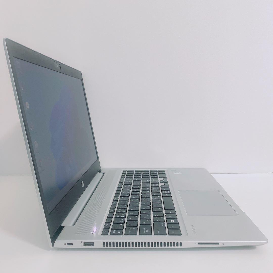 【美品】HP 450 爆速SSD256GB 16GB日本製第10世代パソコンPC