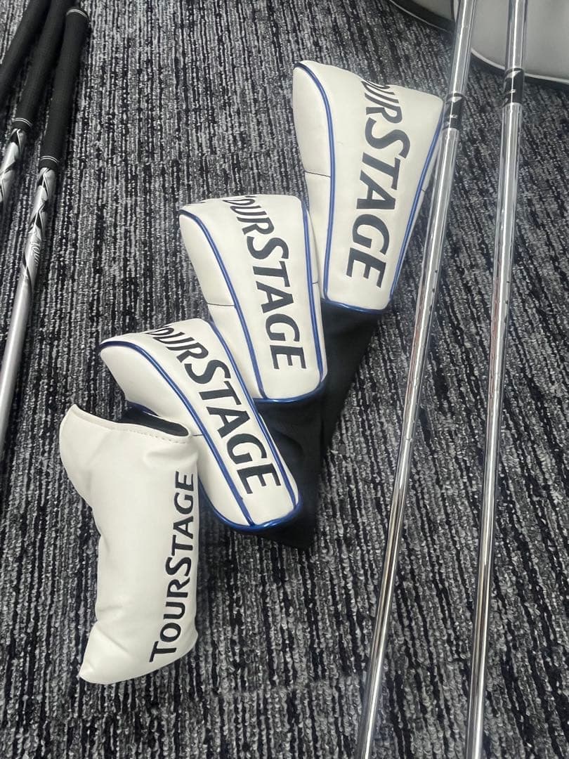ブリヂストン　ツアーステージゴルフクラブとキャディバッグ　本格フルセット