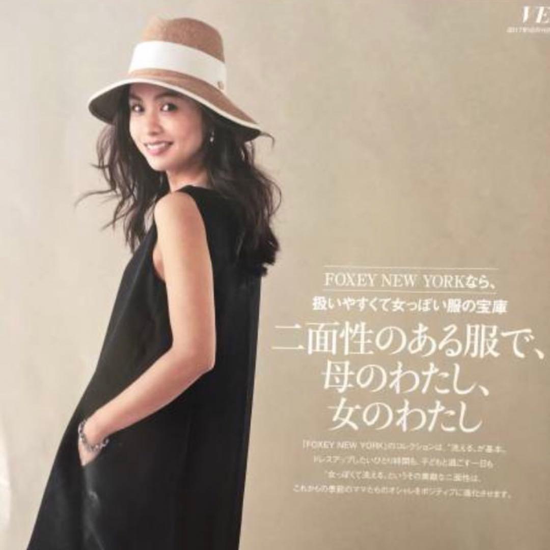 お値下げ‼︎foxey スロ—ハット　麦わら帽子　☆。・