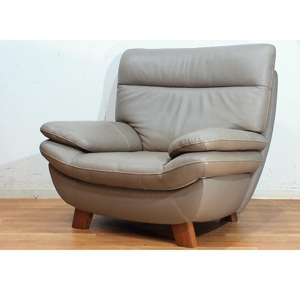 カリモク karimoku 本革シングルソファ ZT8300モデル