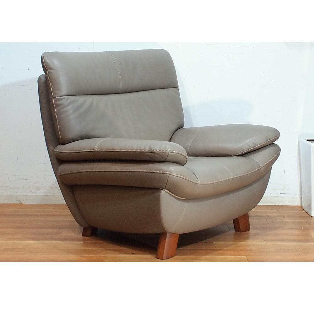 カリモク karimoku 本革シングルソファ ZT8300モデル