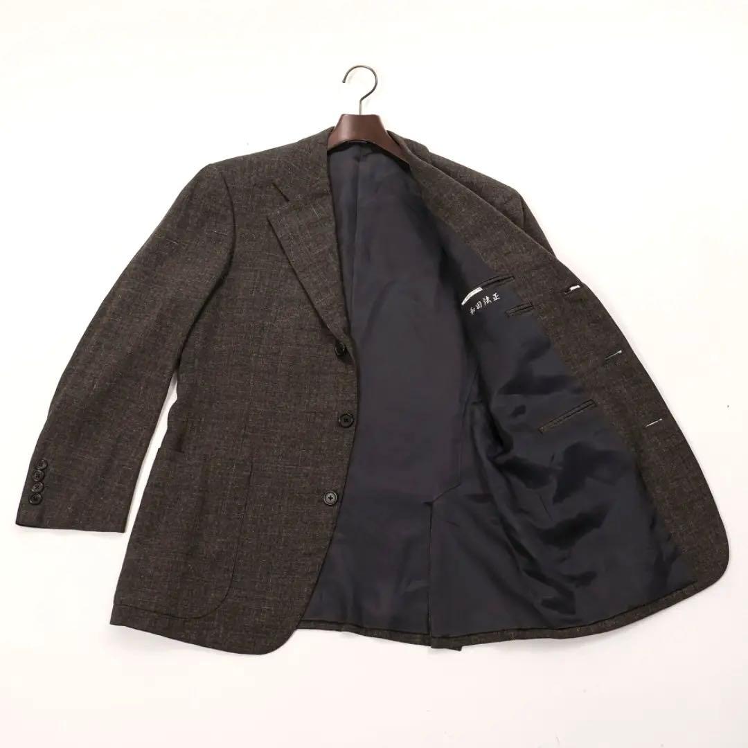 H2522◾️ポロラルフローレン　段返り3釦ウールリネンスーツ