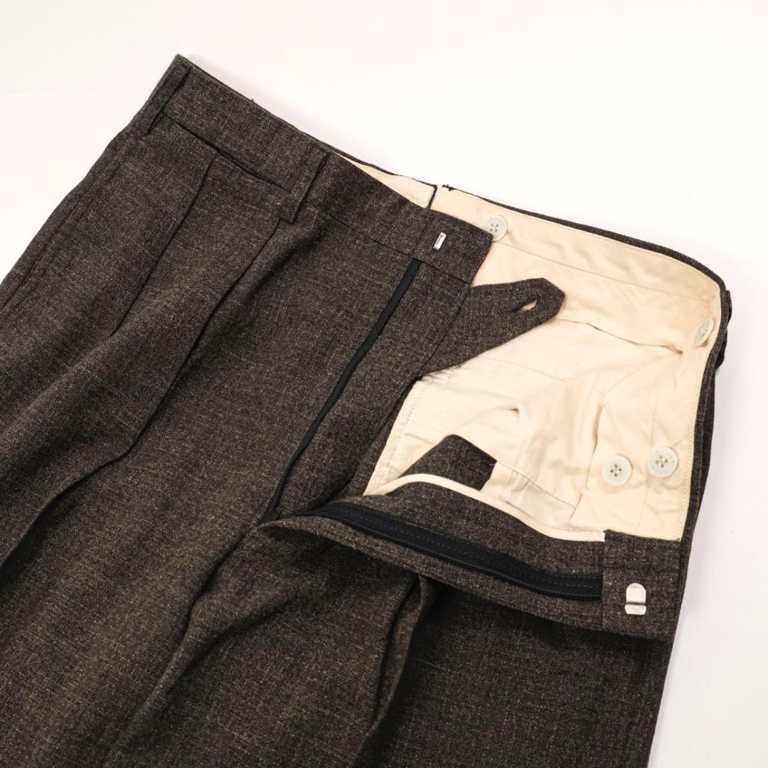 H2522◾️ポロラルフローレン　段返り3釦ウールリネンスーツ