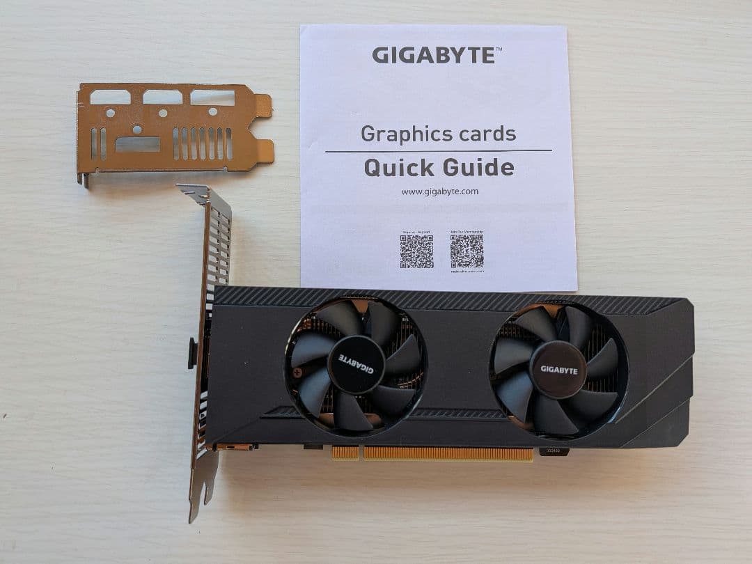 グラフィックボード・グラボ・ビデオカード GIGABYTE GeForce RTX 3050 Low Profile 6G