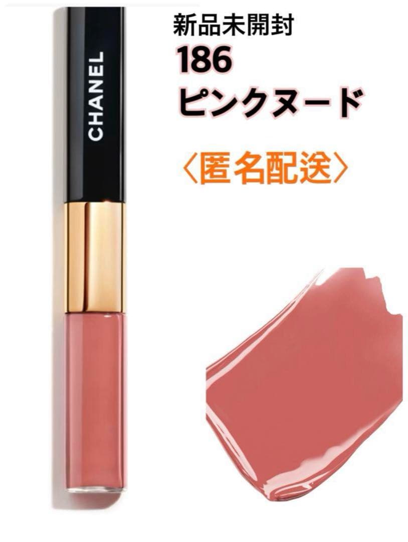 シャネル ル ルージュ デュオ ウルトラ トゥニュ 186 ピンクヌード