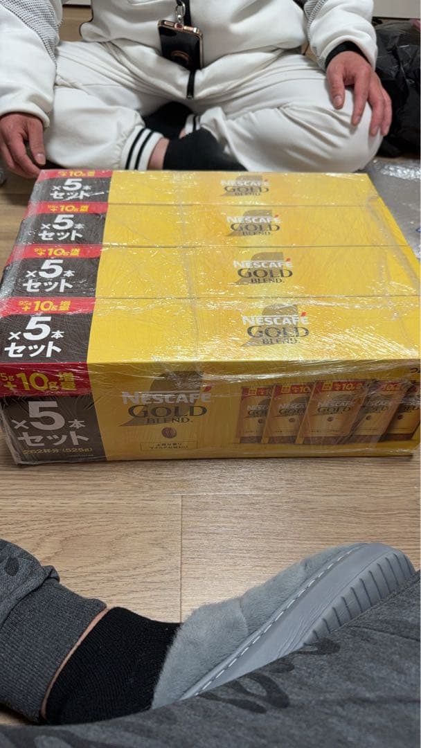 NESCAFE GOLD BLEND 5本セット×4箱